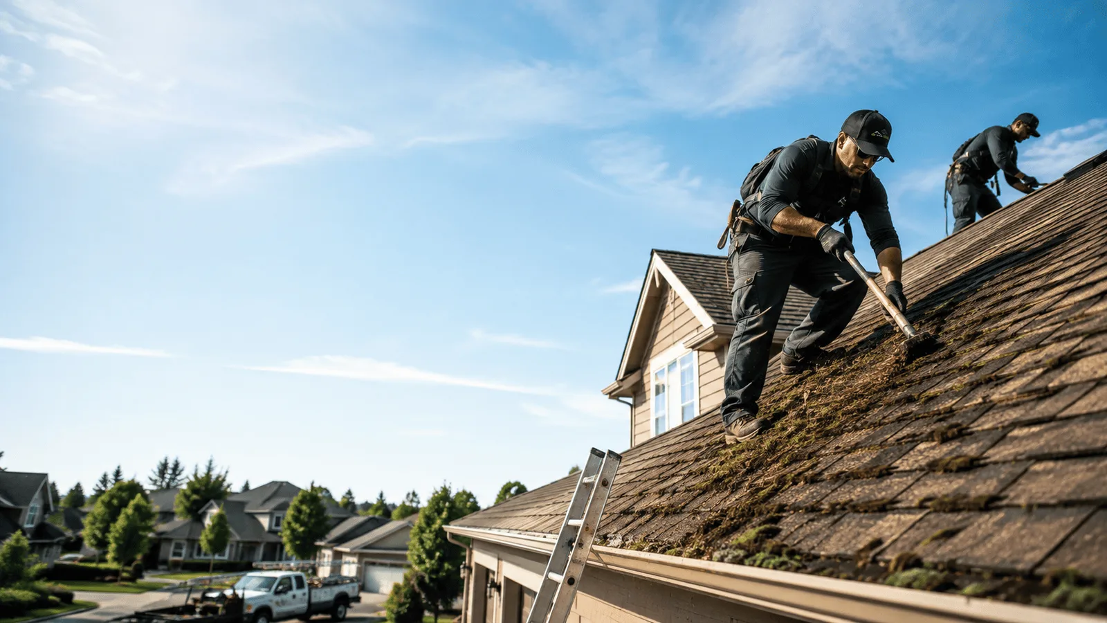 Roof Moss Removal in Sedan, NM near me